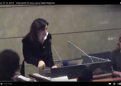 Bologna 15/12/2014 – Intervento Dr.ssa Laura Dalla Ragione