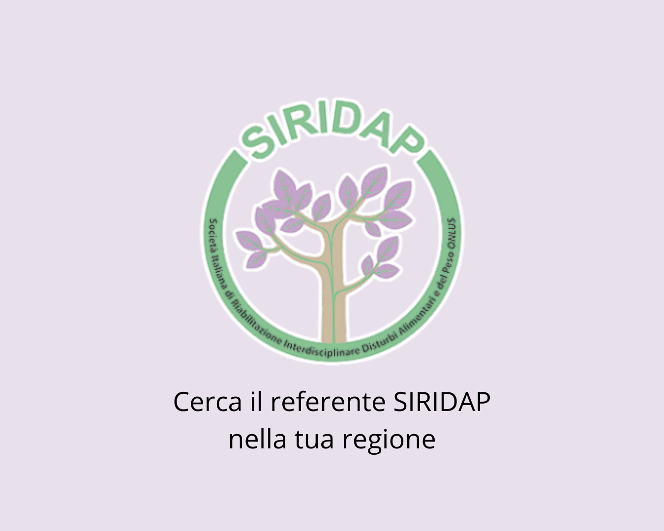 Referenti Nazionali Siridap Siridap - Referenti Nazionali