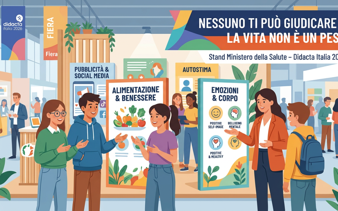 Didacta Italia 2026: “Nessuno ti può giudicare, la vita non è un peso” – dall’11 al 13 marzo 2026 presso la Fortezza da Basso di Firenze